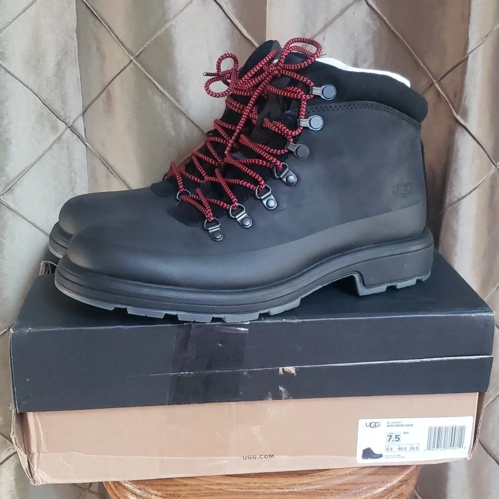 NWT- UGG ‘Biltmore’ Waterproof Leather Hiking Boot